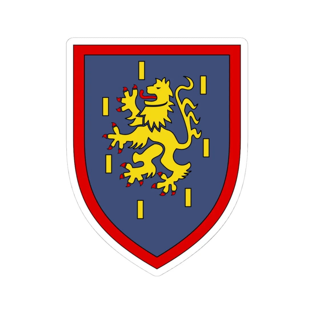 Panzerbrigade 14 Bundeswehr (Germany) (Coat of Arms) STICKER Vinyl Kiss-Cut Decal 4 Inch White - The Sticker Space
