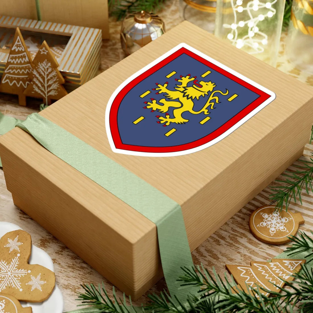 Panzerbrigade 14 Bundeswehr (Germany) (Coat of Arms) STICKER Vinyl Kiss-Cut Decal - The Sticker Space