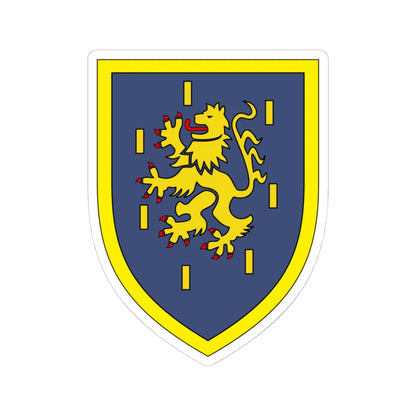 Panzerbrigade 15 Bundeswehr (Germany) (Coat of Arms) STICKER Vinyl Kiss-Cut Decal 4 Inch White - The Sticker Space