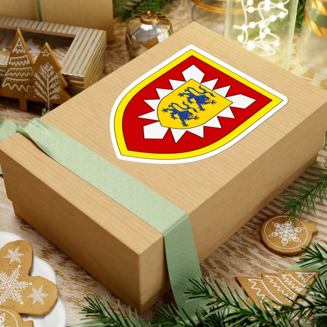 Panzerbrigade 18 Bundeswehr (Germany) (Coat of Arms) STICKER Vinyl Kiss-Cut Decal - The Sticker Space