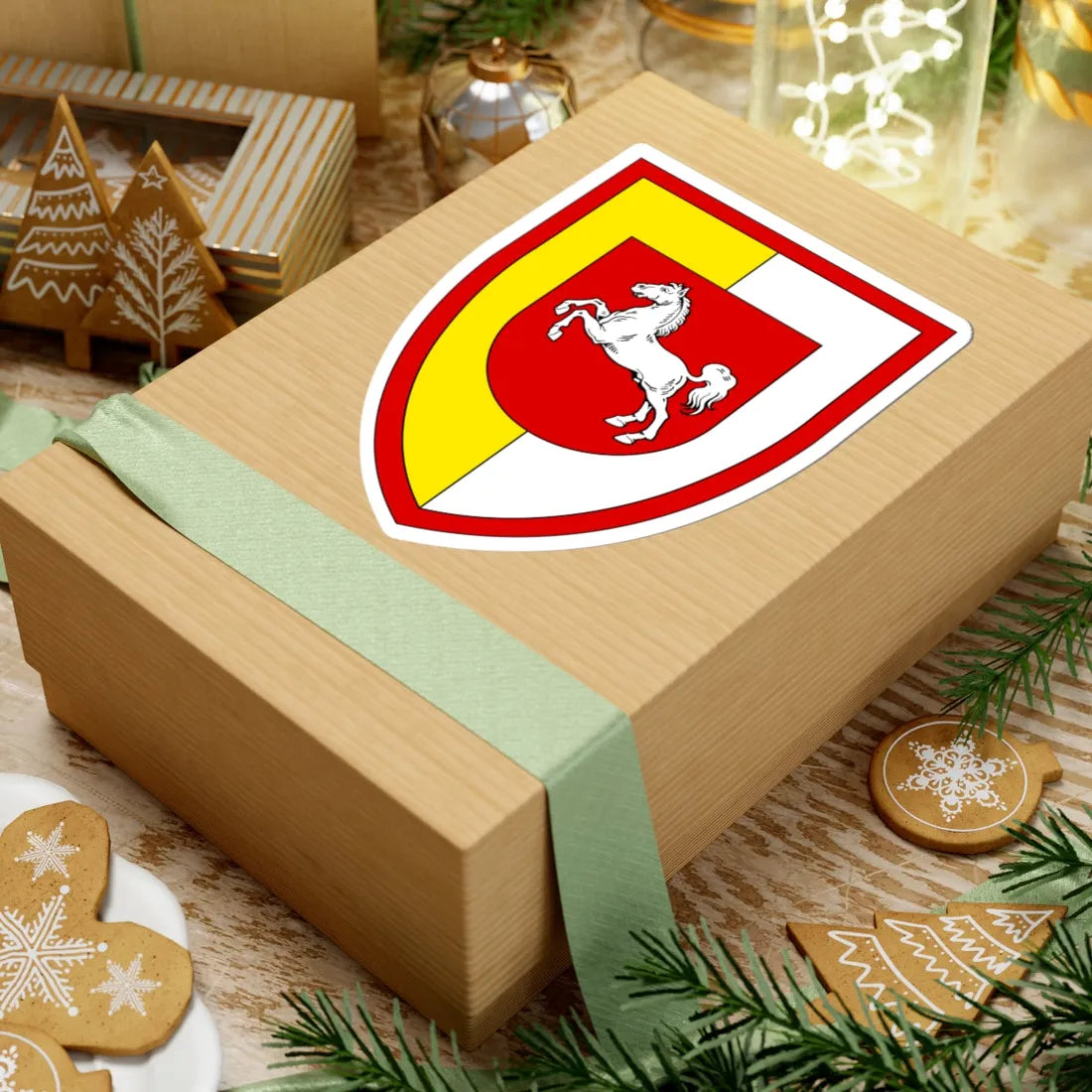 Panzerbrigade 2 Bundeswehr (Germany) (Coat of Arms) STICKER Vinyl Kiss-Cut Decal - The Sticker Space