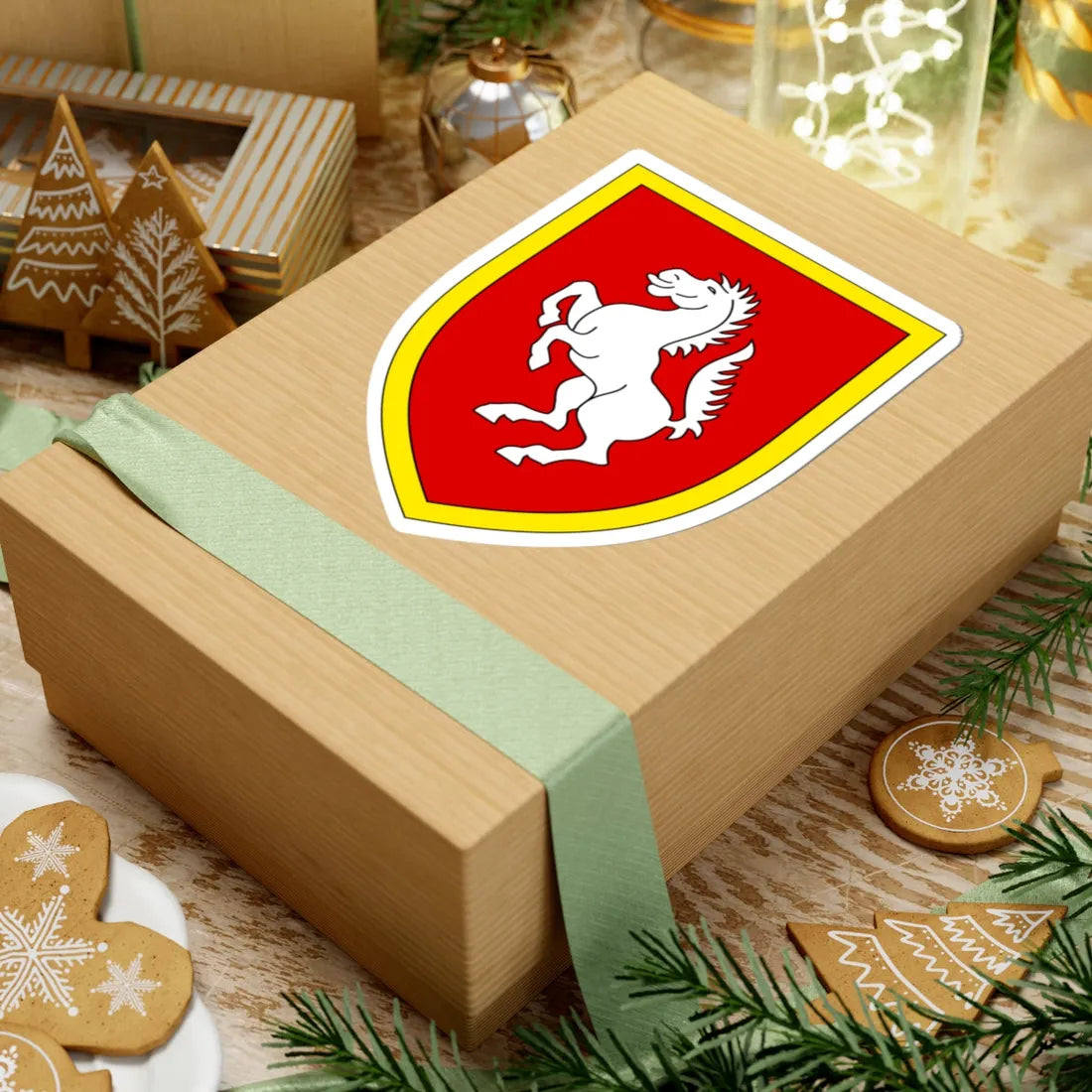 Panzerbrigade 21 Bundeswehr (Germany) (Coat of Arms) STICKER Vinyl Kiss-Cut Decal - The Sticker Space