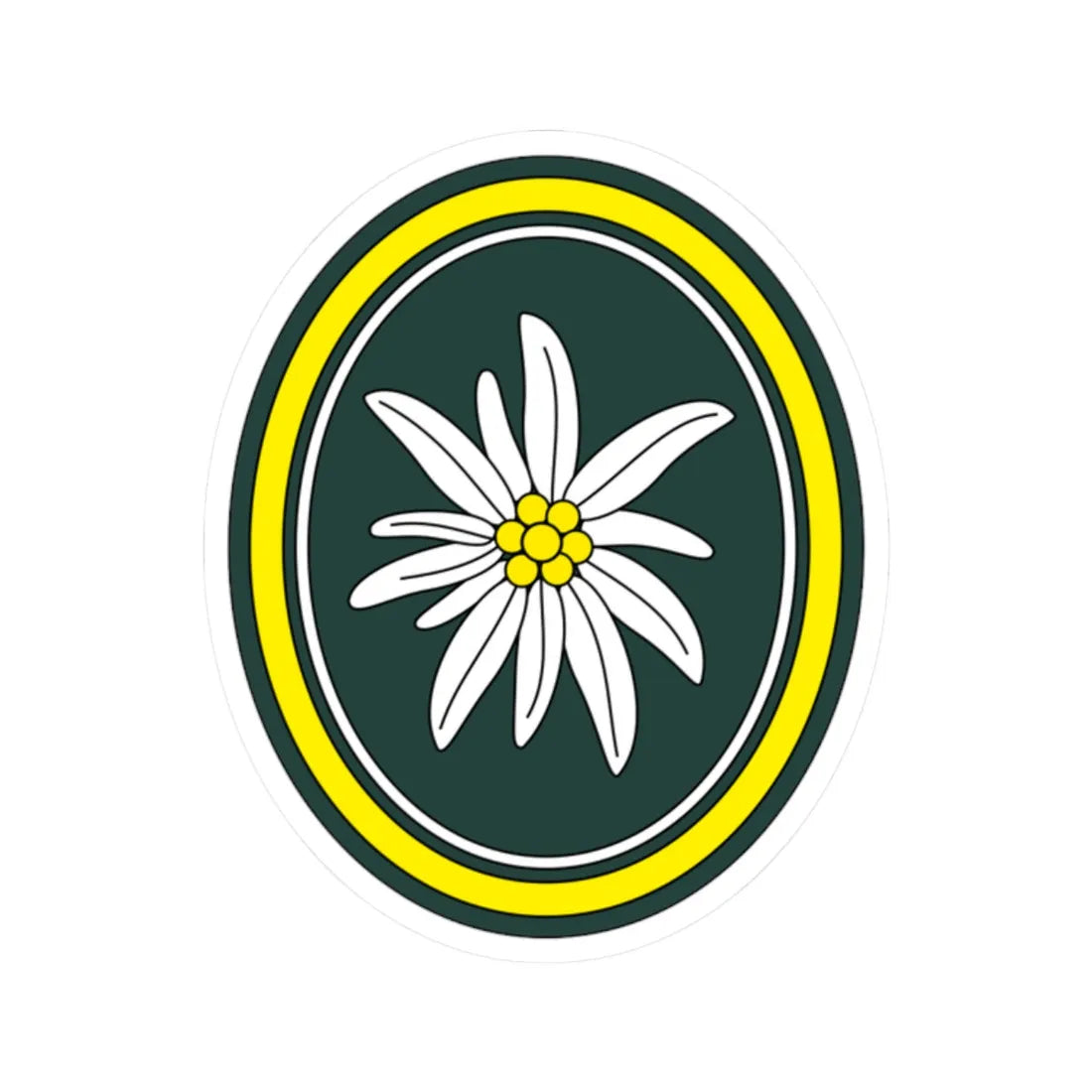 Panzerbrigade 24 Bundeswehr (Germany) (Coat of Arms) STICKER Vinyl Kiss-Cut Decal 2 Inch White - The Sticker Space