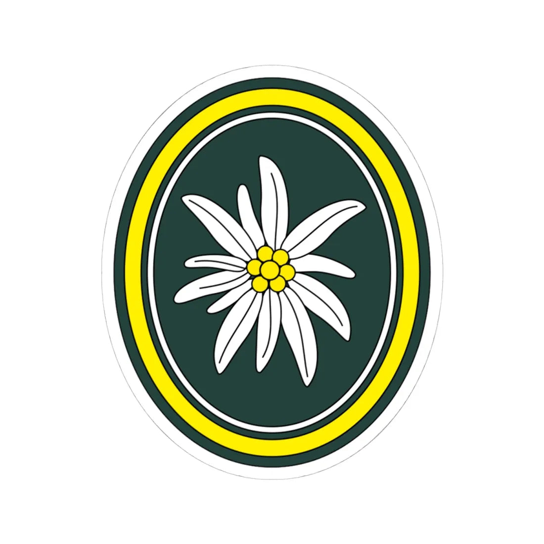 Panzerbrigade 24 Bundeswehr (Germany) (Coat of Arms) STICKER Vinyl Kiss-Cut Decal 4 Inch White - The Sticker Space