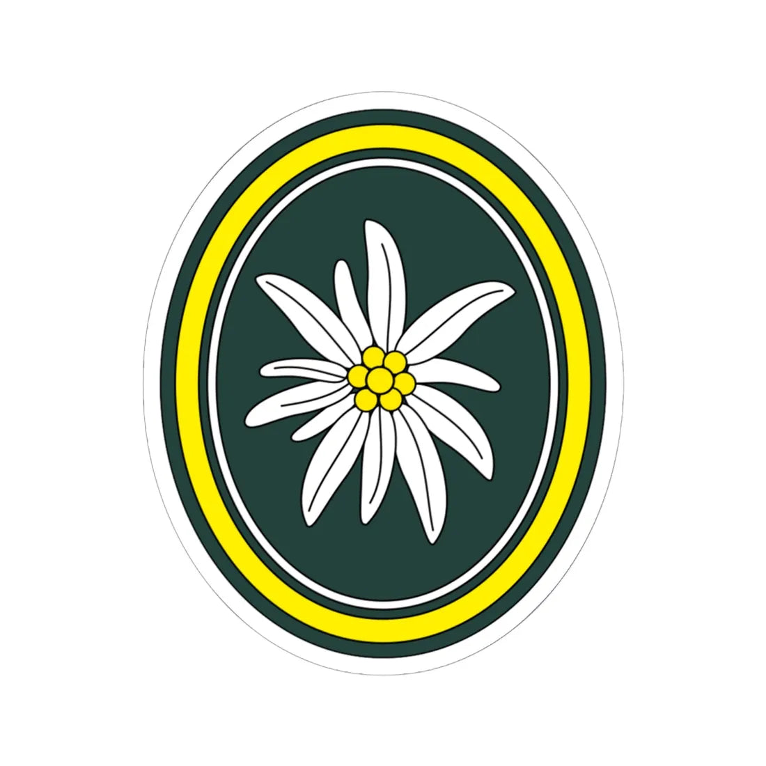 Panzerbrigade 24 Bundeswehr (Germany) (Coat of Arms) STICKER Vinyl Kiss-Cut Decal 6 Inch White - The Sticker Space