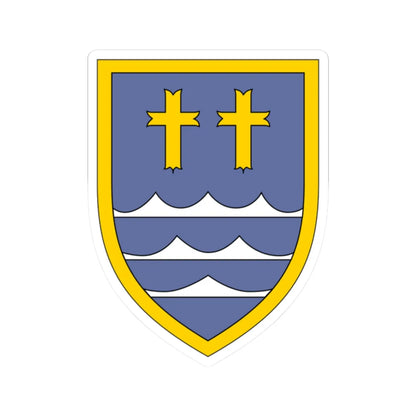 Panzerbrigade 33 Bundeswehr (Germany) (Coat of Arms) STICKER Vinyl Kiss-Cut Decal 2 Inch White - The Sticker Space