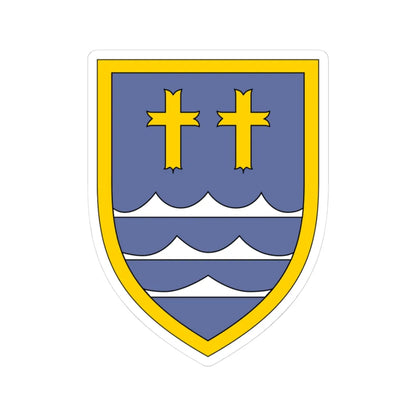 Panzerbrigade 33 Bundeswehr (Germany) (Coat of Arms) STICKER Vinyl Kiss-Cut Decal 3 Inch White - The Sticker Space