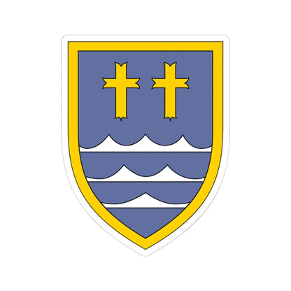 Panzerbrigade 33 Bundeswehr (Germany) (Coat of Arms) STICKER Vinyl Kiss-Cut Decal 4 Inch White - The Sticker Space