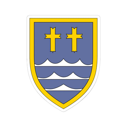 Panzerbrigade 33 Bundeswehr (Germany) (Coat of Arms) STICKER Vinyl Kiss-Cut Decal 6 Inch White - The Sticker Space