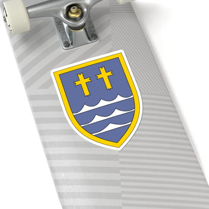 Panzerbrigade 33 Bundeswehr (Germany) (Coat of Arms) STICKER Vinyl Kiss-Cut Decal - The Sticker Space