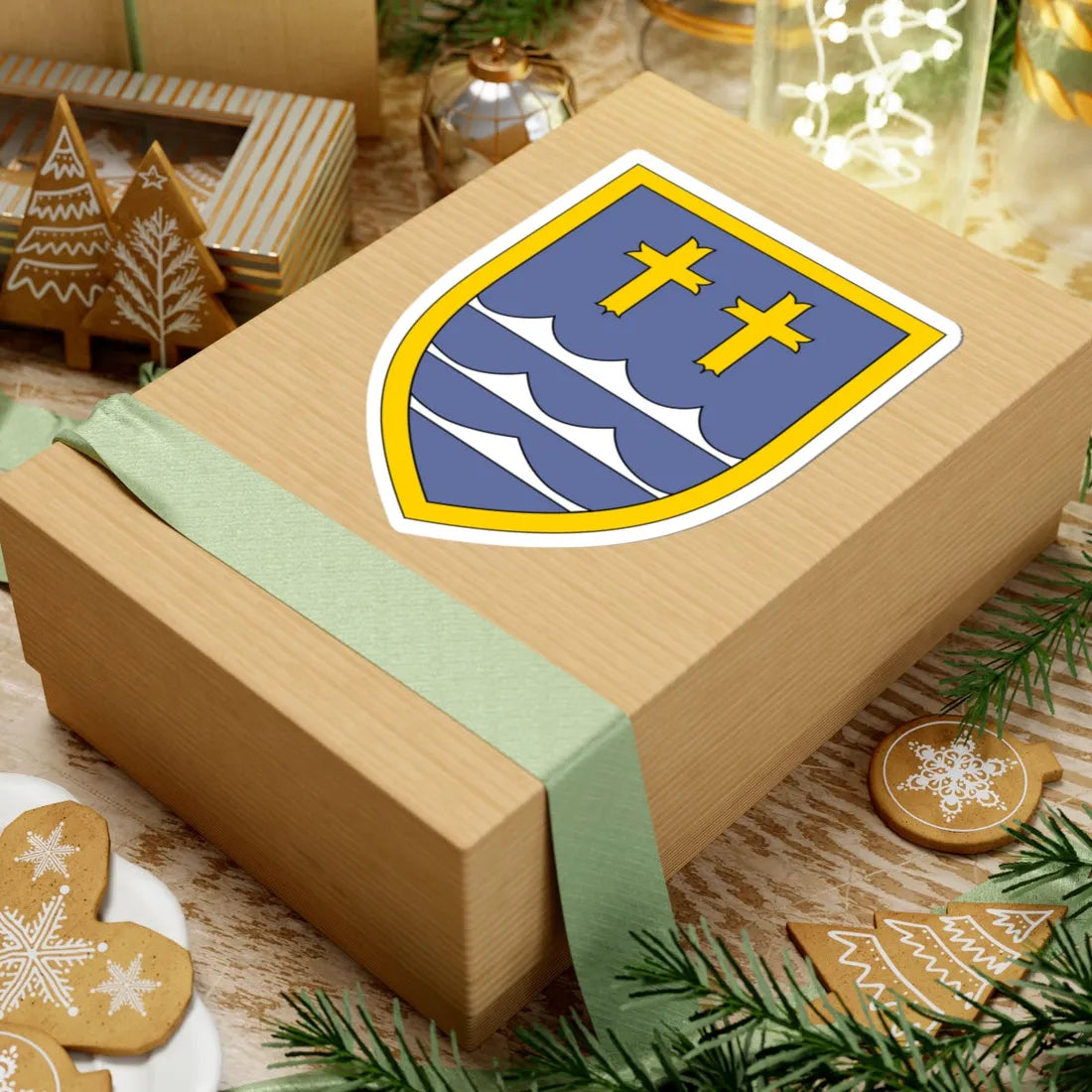 Panzerbrigade 33 Bundeswehr (Germany) (Coat of Arms) STICKER Vinyl Kiss-Cut Decal - The Sticker Space