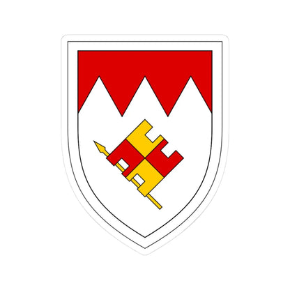 Panzerbrigade 34 Bundeswehr (Germany) (Coat of Arms) STICKER Vinyl Kiss-Cut Decal 3 Inch White - The Sticker Space