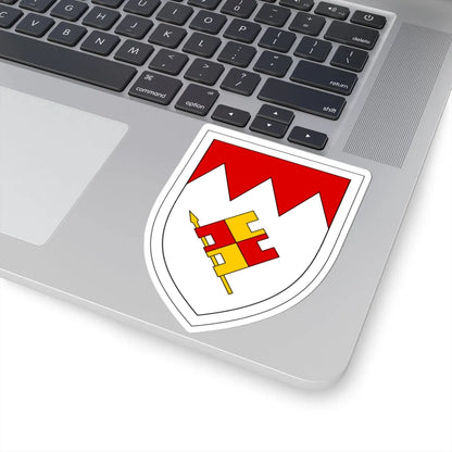 Panzerbrigade 34 Bundeswehr (Germany) (Coat of Arms) STICKER Vinyl Kiss-Cut Decal - The Sticker Space