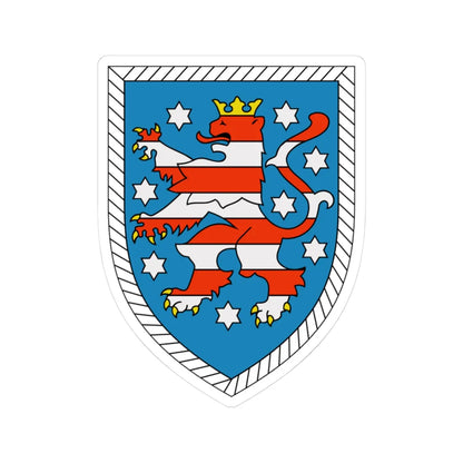 Panzerbrigade 39 Bundeswehr (Germany) (Coat of Arms) STICKER Vinyl Kiss-Cut Decal 3 Inch White - The Sticker Space