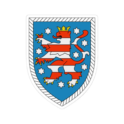 Panzerbrigade 39 Bundeswehr (Germany) (Coat of Arms) STICKER Vinyl Kiss-Cut Decal 4 Inch White - The Sticker Space