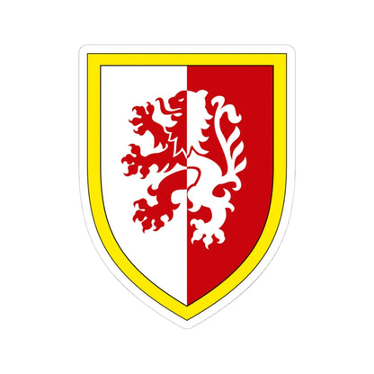 Panzerbrigade 6 Bundeswehr (Germany) (Coat of Arms) STICKER Vinyl Kiss-Cut Decal 4 Inch White - The Sticker Space