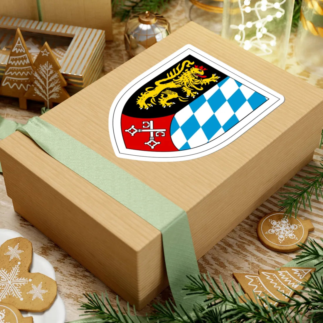 Panzergrenadierbrigade 10 Bundeswehr (Germany) (Coat of Arms) STICKER Vinyl Kiss-Cut Decal - The Sticker Space