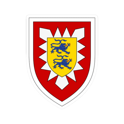 Panzergrenadierbrigade 16 Bundeswehr (Germany) (Coat of Arms) STICKER Vinyl Kiss-Cut Decal 2 Inch White - The Sticker Space