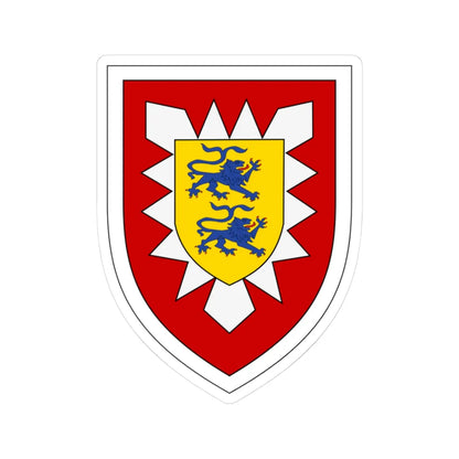 Panzergrenadierbrigade 16 Bundeswehr (Germany) (Coat of Arms) STICKER Vinyl Kiss-Cut Decal 3 Inch White - The Sticker Space