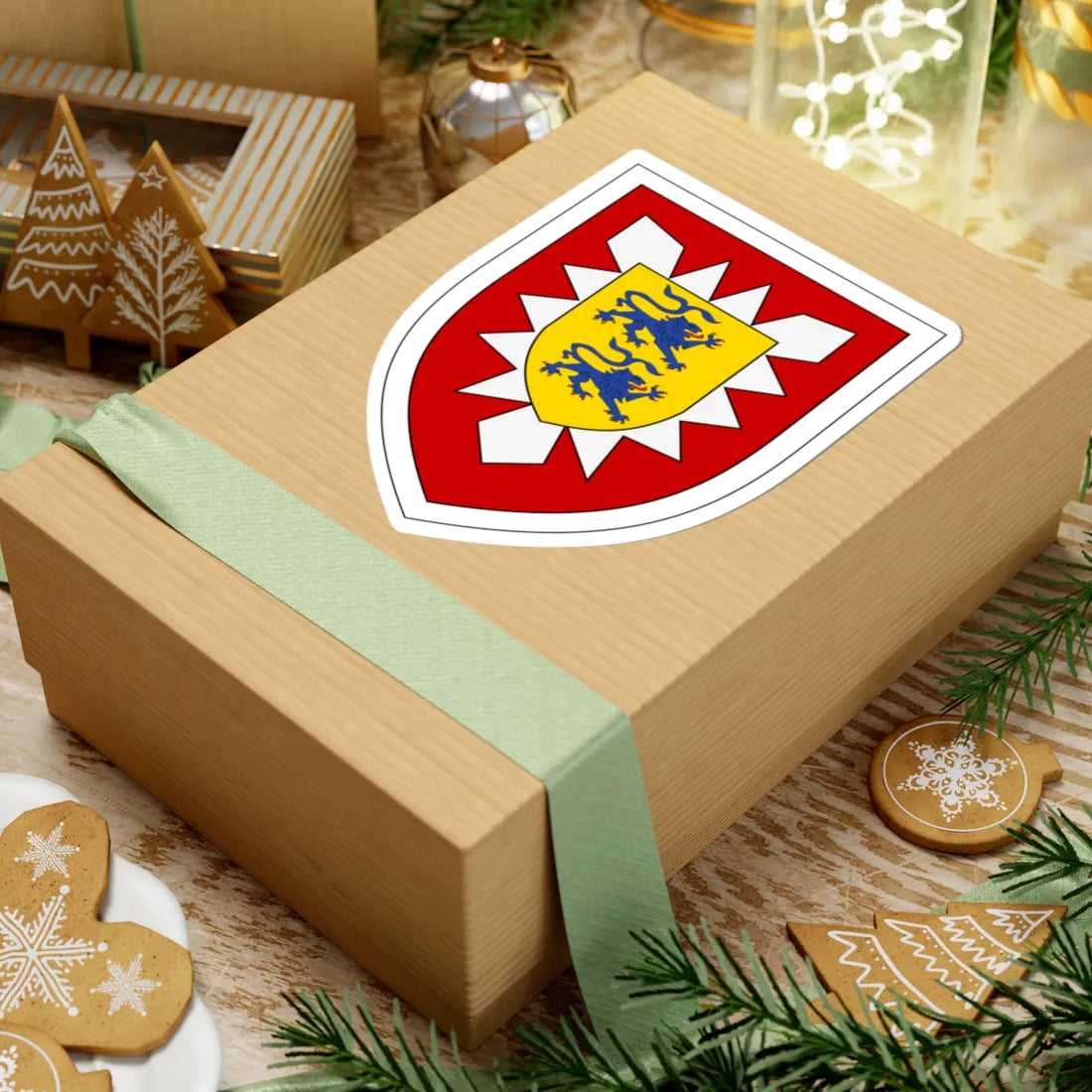 Panzergrenadierbrigade 16 Bundeswehr (Germany) (Coat of Arms) STICKER Vinyl Kiss-Cut Decal - The Sticker Space