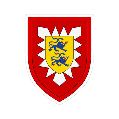 Panzergrenadierbrigade 17 Bundeswehr (Germany) (Coat of Arms) STICKER Vinyl Kiss-Cut Decal 4 Inch White - The Sticker Space