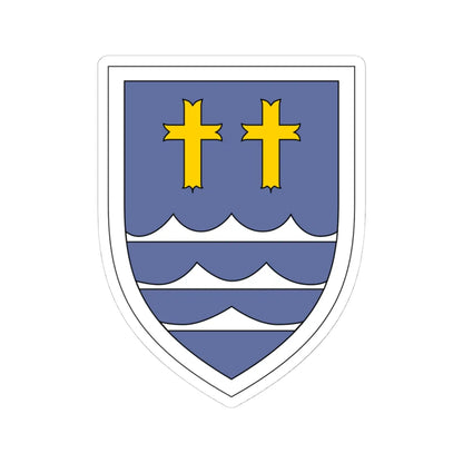 Panzergrenadierbrigade 31 Bundeswehr (Germany) (Coat of Arms) STICKER Vinyl Kiss-Cut Decal 4 Inch White - The Sticker Space