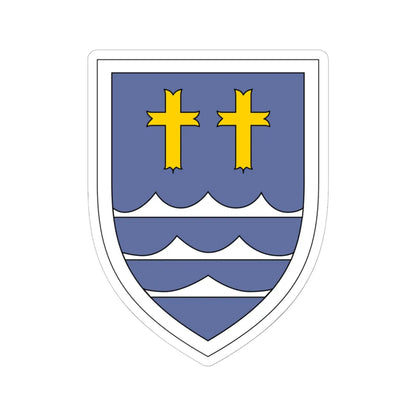 Panzergrenadierbrigade 31 Bundeswehr (Germany) (Coat of Arms) STICKER Vinyl Kiss-Cut Decal 6 Inch White - The Sticker Space