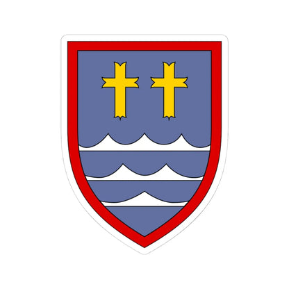 Panzergrenadierbrigade 32 Bundeswehr (Germany) (Coat of Arms) STICKER Vinyl Kiss-Cut Decal 4 Inch White - The Sticker Space