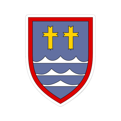 Panzergrenadierbrigade 32 Bundeswehr (Germany) (Coat of Arms) STICKER Vinyl Kiss-Cut Decal 6 Inch White - The Sticker Space