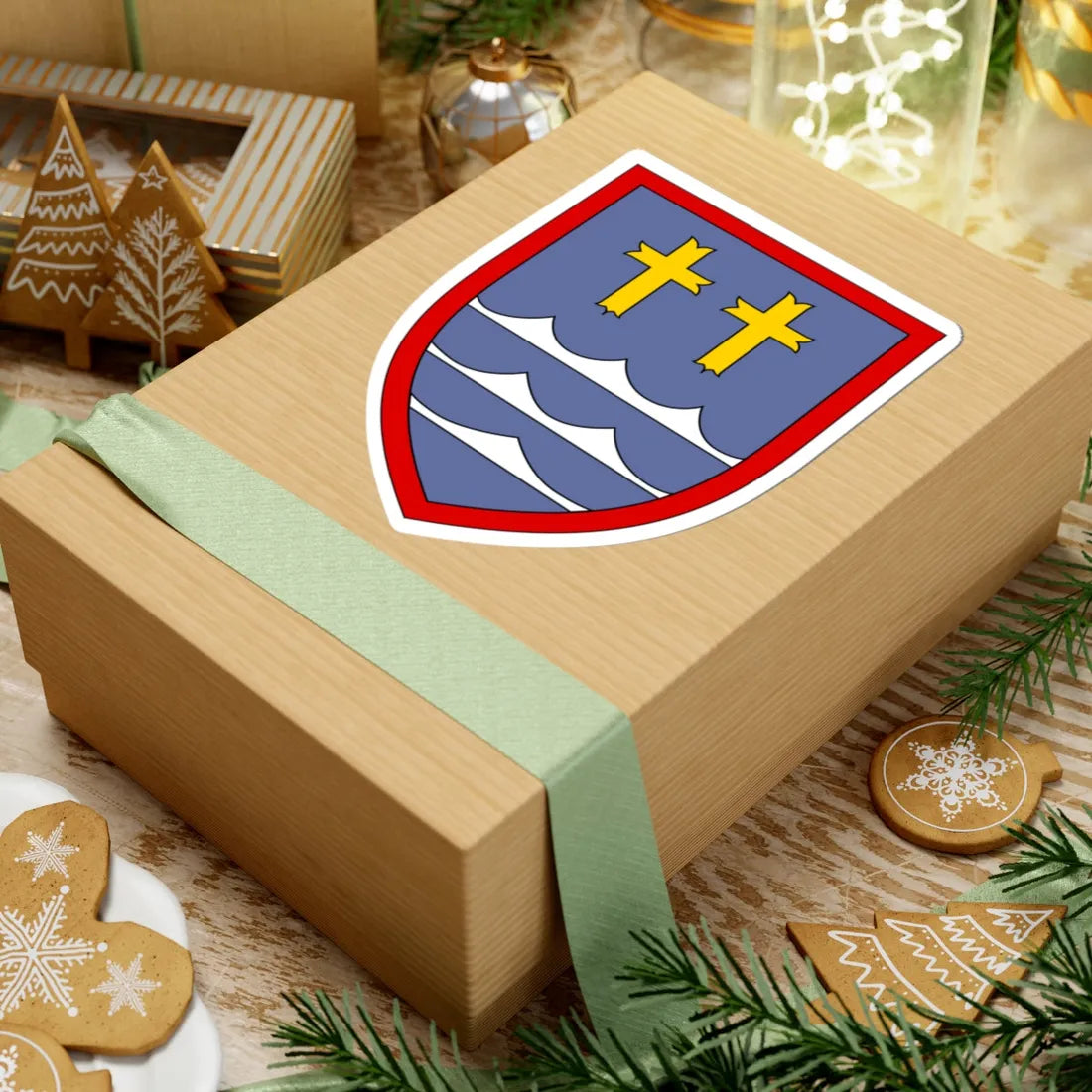 Panzergrenadierbrigade 32 Bundeswehr (Germany) (Coat of Arms) STICKER Vinyl Kiss-Cut Decal - The Sticker Space