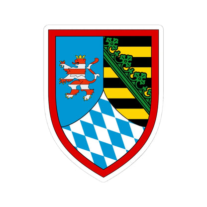 Panzergrenadierbrigade 37 Bundeswehr 2004 - 2007 (Germany) (Coat of Arms) STICKER Vinyl Kiss-Cut Decal 4 Inch White - The Sticker Space