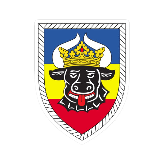 Panzergrenadierbrigade 40 Bundeswehr (Germany) (Coat of Arms) STICKER Vinyl Kiss-Cut Decal 2 Inch White - The Sticker Space