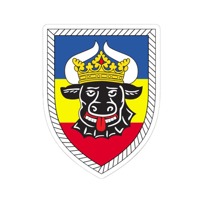 Panzergrenadierbrigade 40 Bundeswehr (Germany) (Coat of Arms) STICKER Vinyl Kiss-Cut Decal 6 Inch White - The Sticker Space