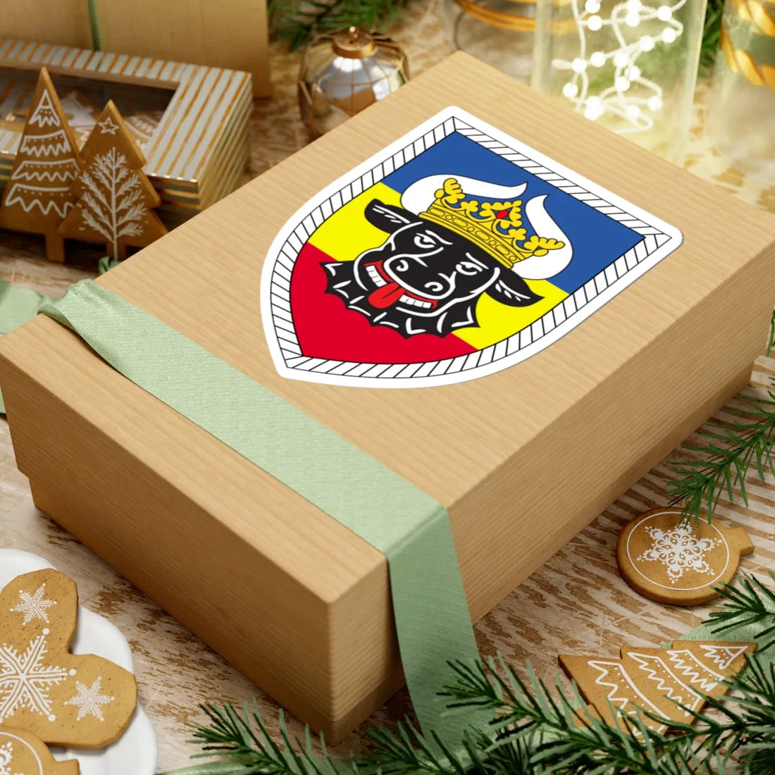 Panzergrenadierbrigade 40 Bundeswehr (Germany) (Coat of Arms) STICKER Vinyl Kiss-Cut Decal - The Sticker Space