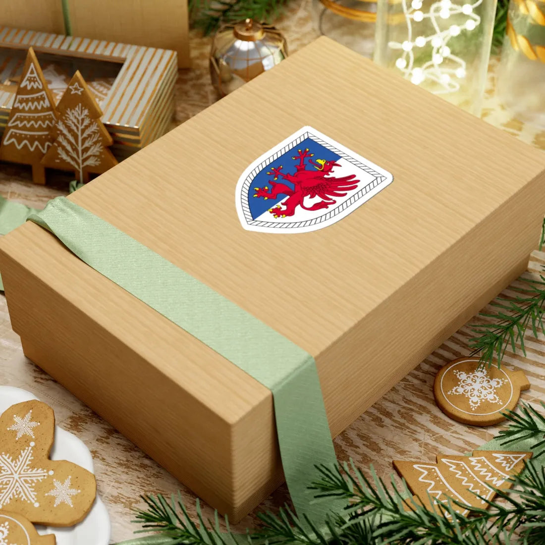 Panzergrenadierbrigade 41 Bundeswehr (Germany) (Coat of Arms) STICKER Vinyl Kiss-Cut Decal - The Sticker Space