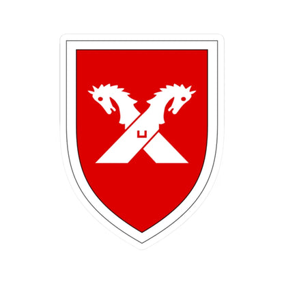 Panzergrenadierbrigade 7 Bundeswehr (Germany) (Coat of Arms) STICKER Vinyl Kiss-Cut Decal 2 Inch White - The Sticker Space