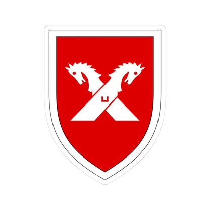 Panzergrenadierbrigade 7 Bundeswehr (Germany) (Coat of Arms) STICKER Vinyl Kiss-Cut Decal 3 Inch White - The Sticker Space