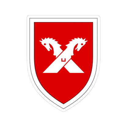 Panzergrenadierbrigade 7 Bundeswehr (Germany) (Coat of Arms) STICKER Vinyl Kiss-Cut Decal 4 Inch White - The Sticker Space