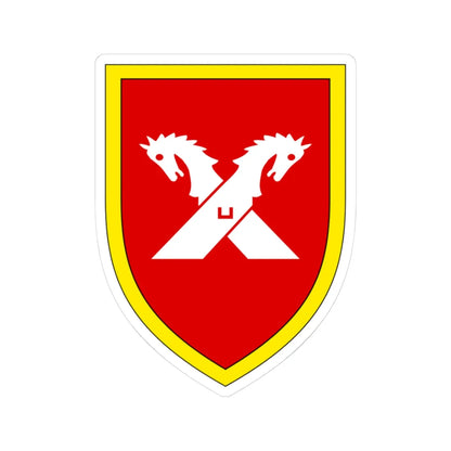 Panzerlehrbrigade 9 Bundeswehr 1958 - 1980 (Germany) (Coat of Arms) STICKER Vinyl Kiss-Cut Decal 3 Inch White - The Sticker Space