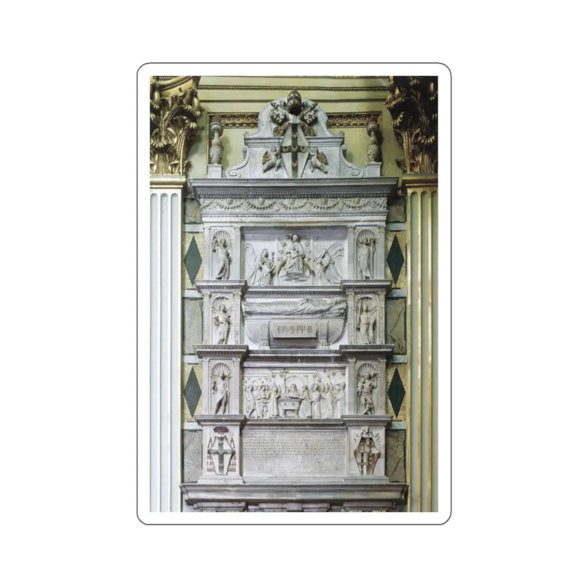 SKU:61591684421021408105 Sticker types:White Shape:Die-Cut Sizes:2" × 2"