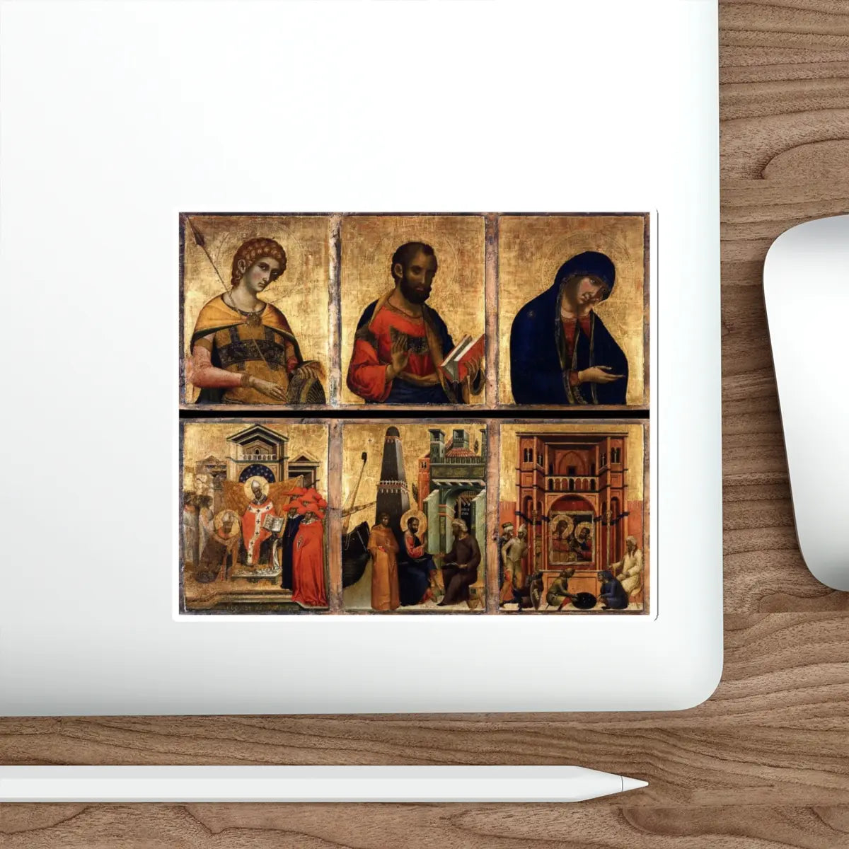 SKU:73083907725418079995 Sticker types:White Shape:Die-Cut Sizes:6" × 6"