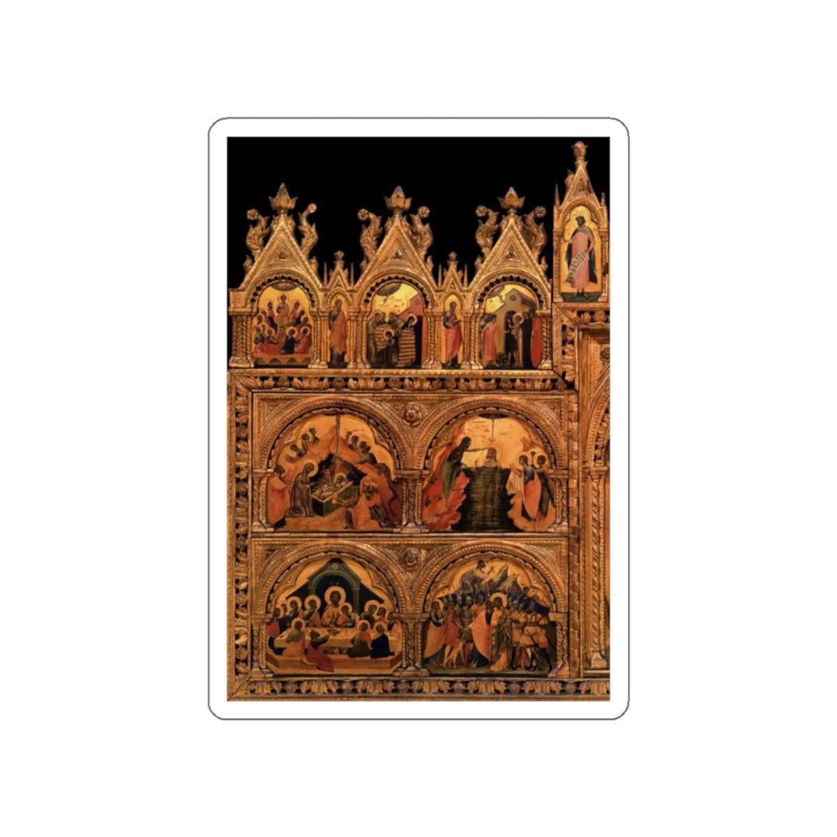 SKU:10115928752245151860 Sticker types:White Shape:Die-Cut Sizes:2" × 2"