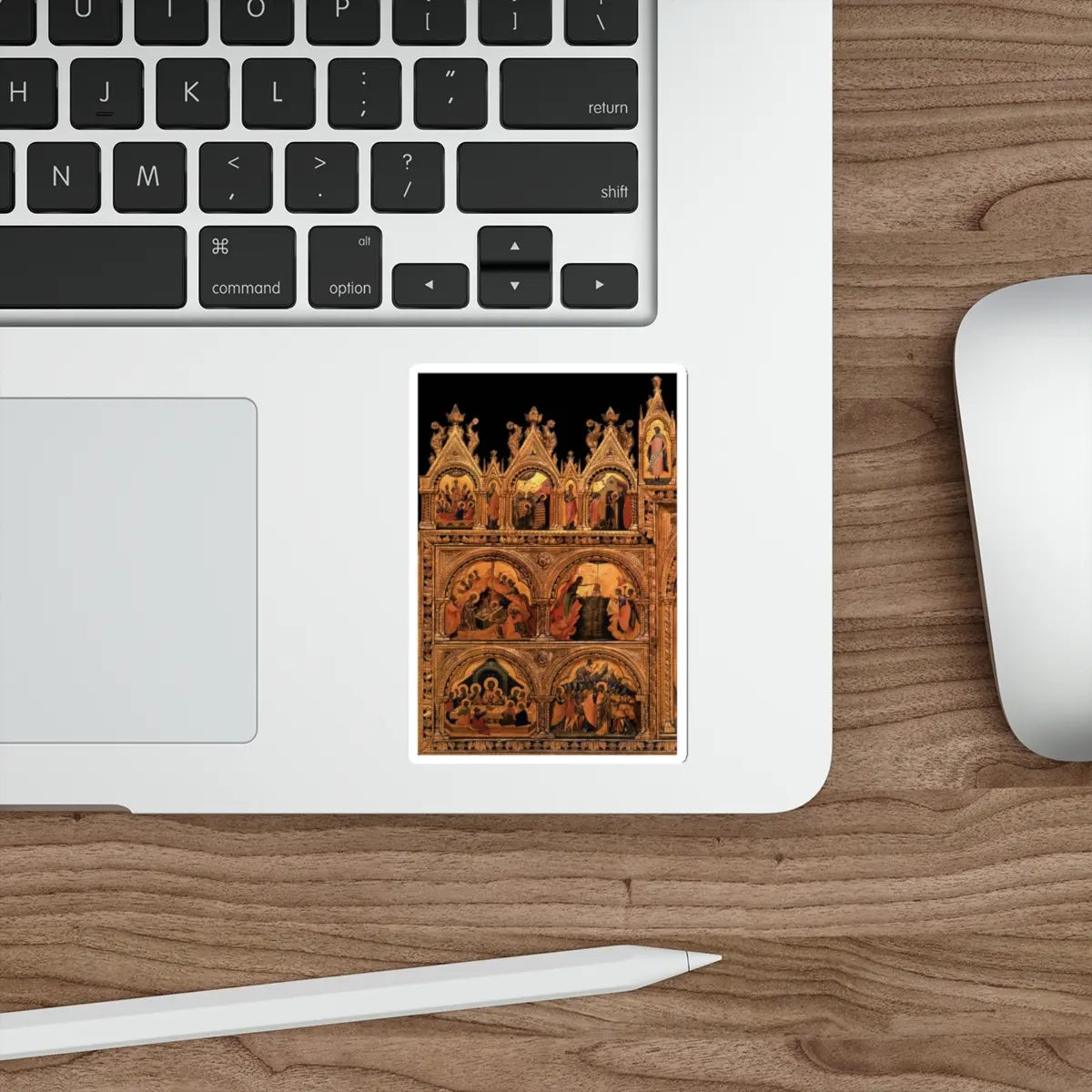 SKU:15440172001913994244 Sticker types:White Shape:Die-Cut Sizes:4" × 4"