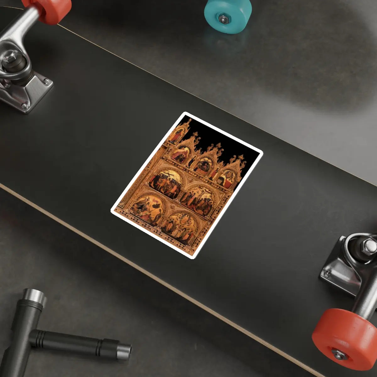 SKU:30596255292306526964 Sticker types:White Shape:Die-Cut Sizes:5" × 5"