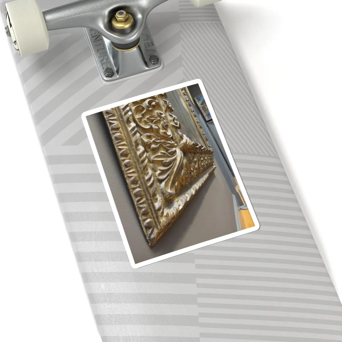 SKU:TSS-STICK-PLVRN-6X6-4 Sizes:6" × 6" Types:White