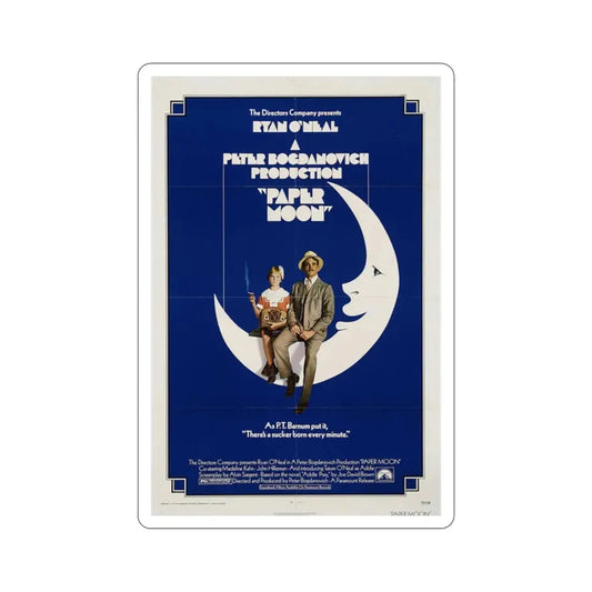 Paper Moon 1973 Movie Poster STICKER Vinyl Die-Cut Decal 2 Inch - The Sticker Space
