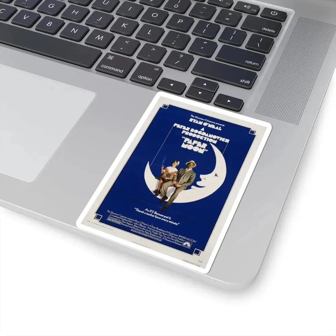 Paper Moon 1973 Movie Poster - STICKER Vinyl Kiss-Cut Decal - The Sticker Space