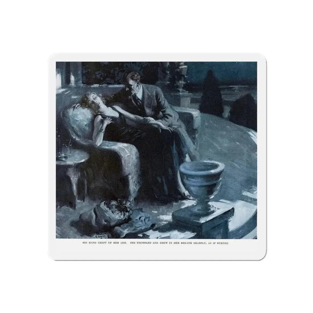 Paper Profits (2), Ladies' Home Journal, February 1930 (Magazine Illustration) Refrigerator Magnet - The Sticker Space