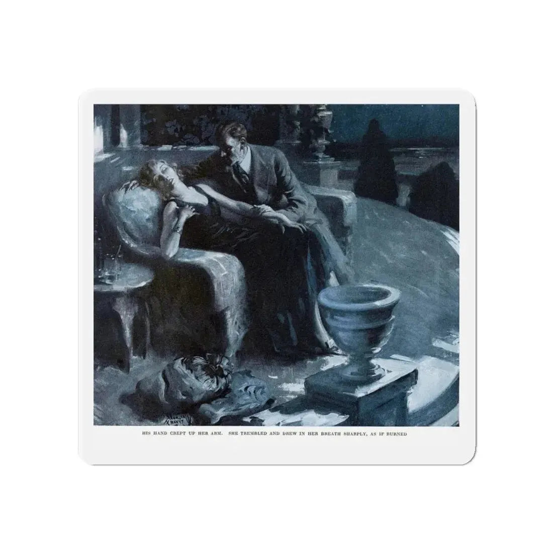 Paper Profits (2), Ladies' Home Journal, February 1930 (Magazine Illustration) Refrigerator Magnet - The Sticker Space