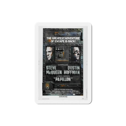 Papillon 1973 Movie Poster Refrigerator Magnet - The Sticker Space